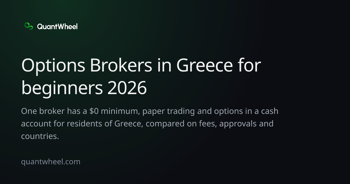 The share card of Options brokers in Greece for beginners