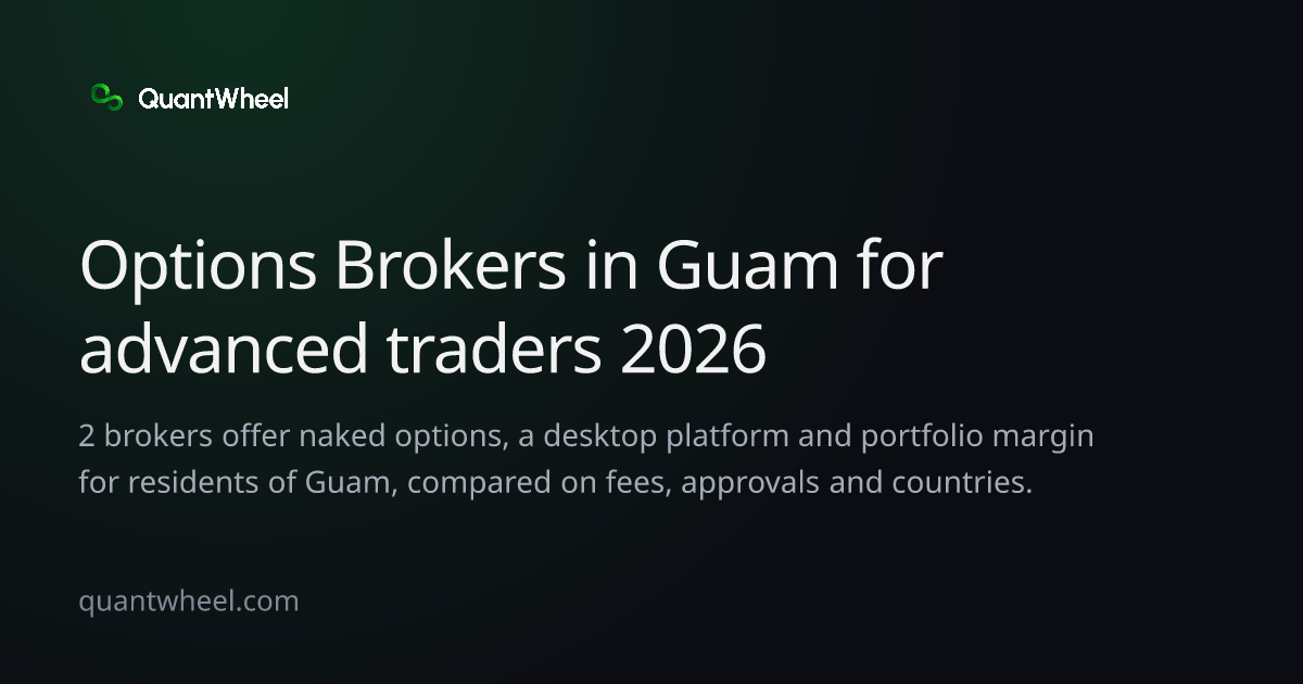 The share card of Options brokers in Guam for advanced traders