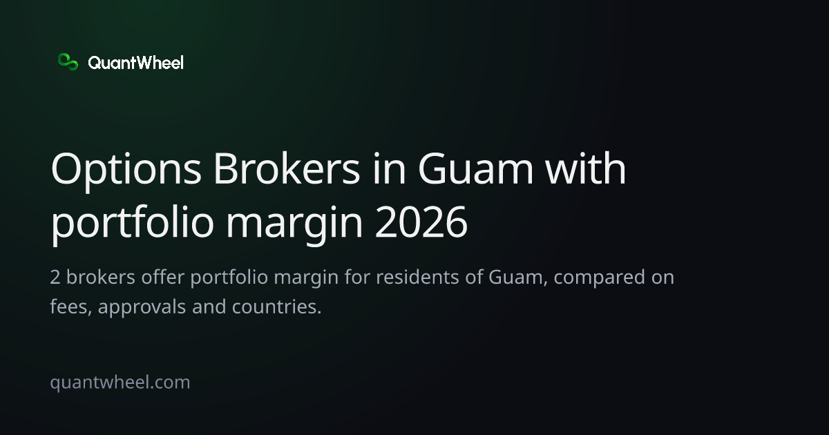 The share card of Options brokers in Guam with portfolio margin