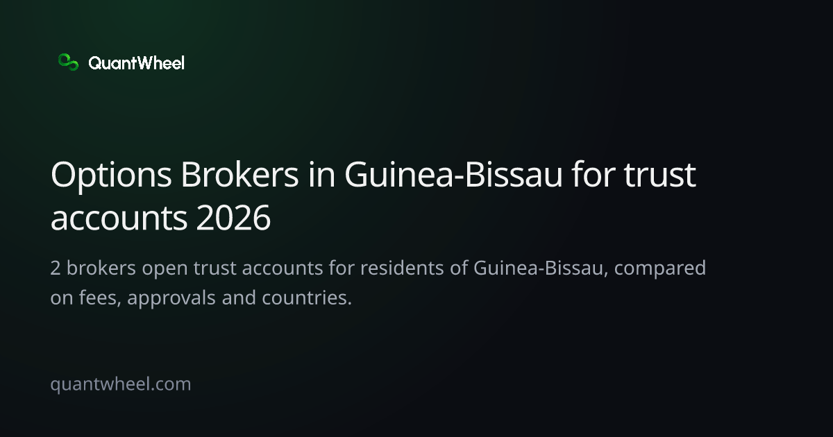 The share card of Options brokers in Guinea-Bissau for trust accounts