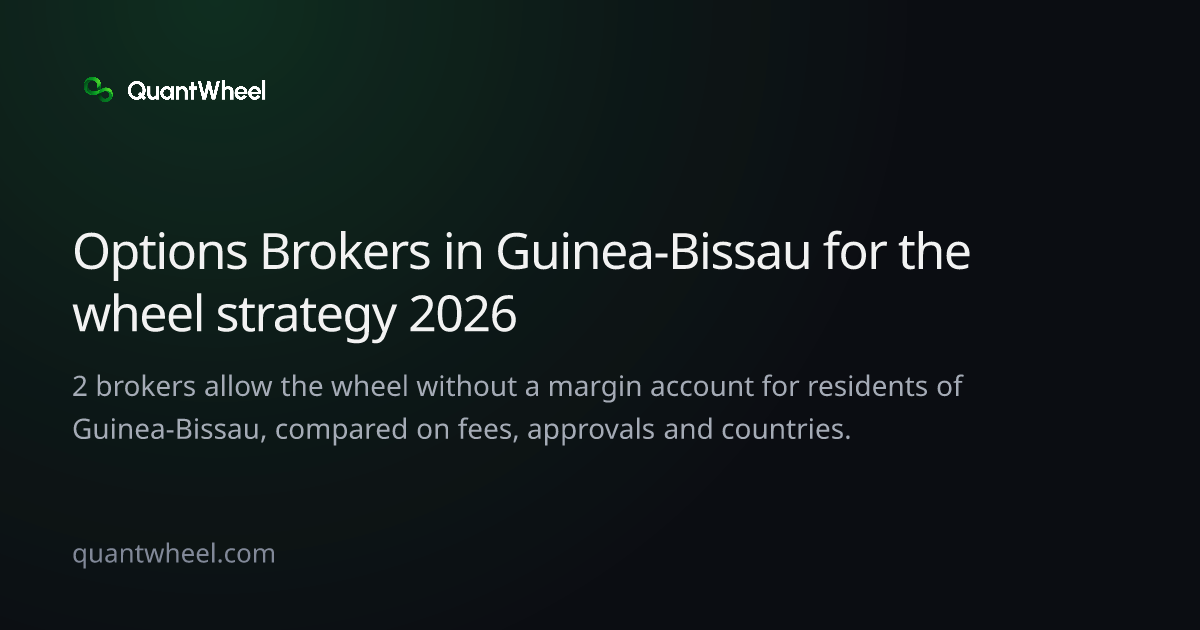 The share card of Options brokers in Guinea-Bissau for the wheel strategy