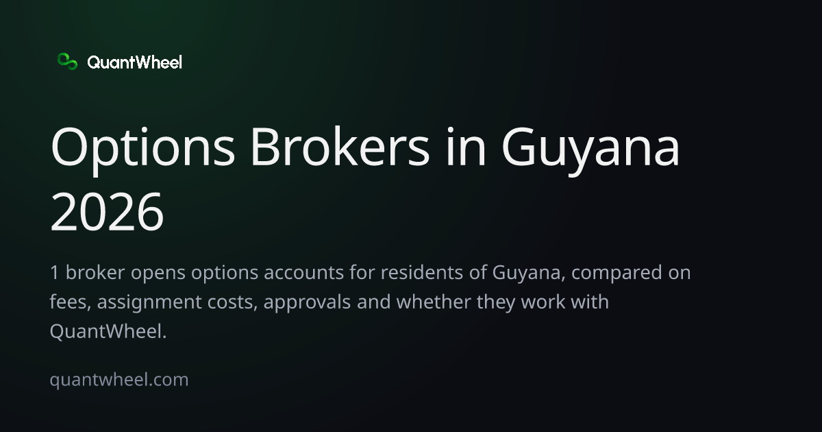 The share card of Options brokers in Guyana