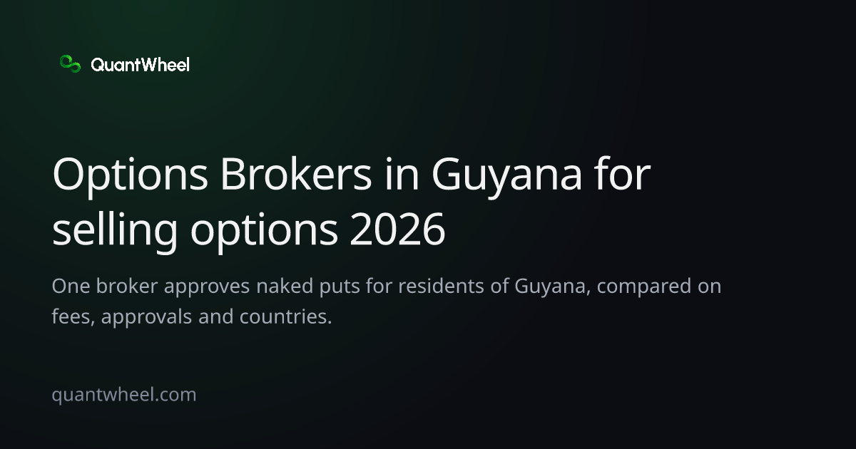 The share card of Options brokers in Guyana for selling options