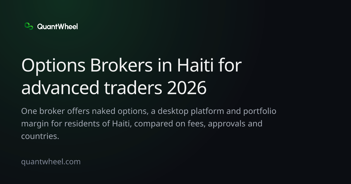 The share card of Options brokers in Haiti for advanced traders