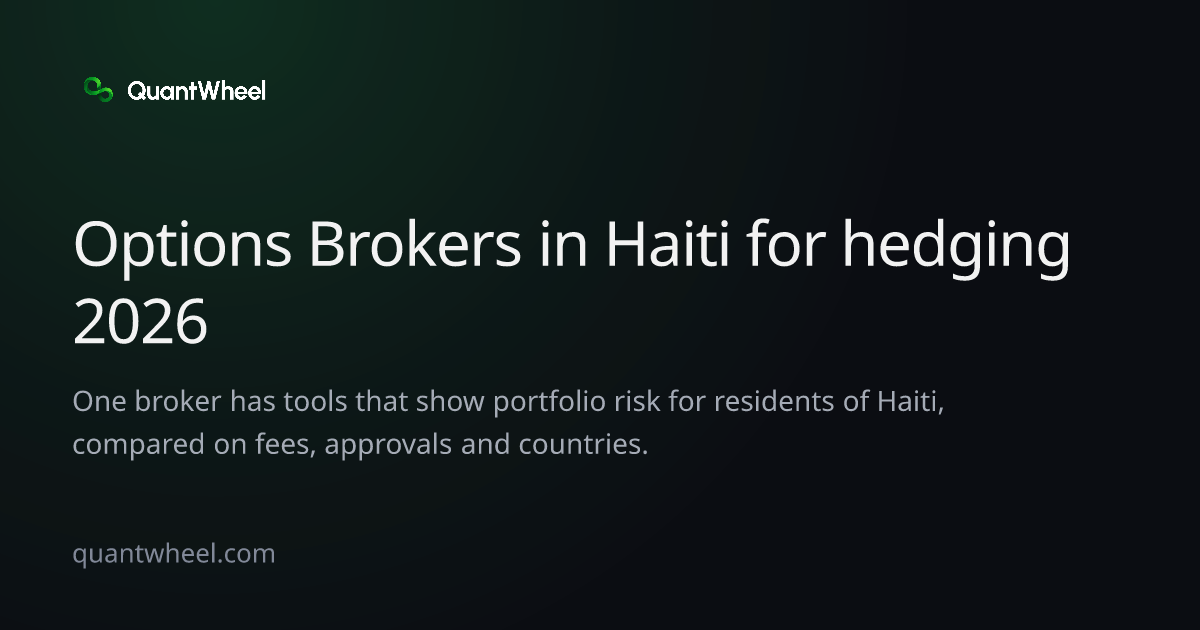 The share card of Options brokers in Haiti for hedging