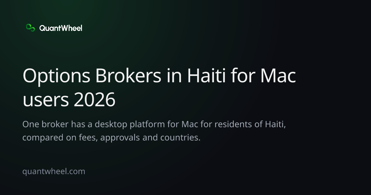 The share card of Options brokers in Haiti for Mac users