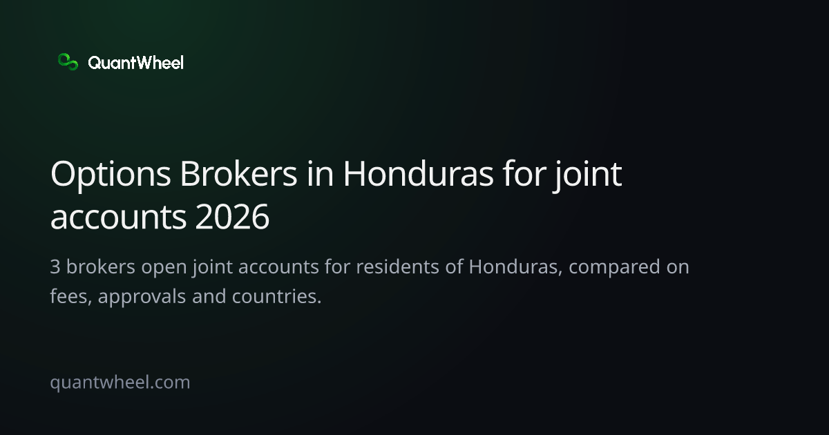 The share card of Options brokers in Honduras for joint accounts