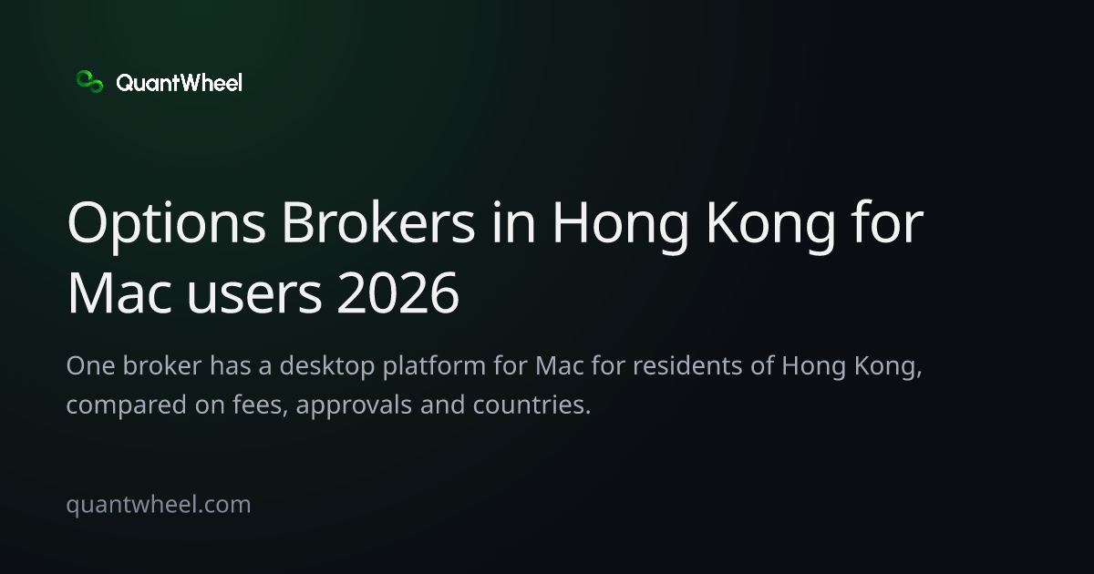 The share card of Options brokers in Hong Kong for Mac users