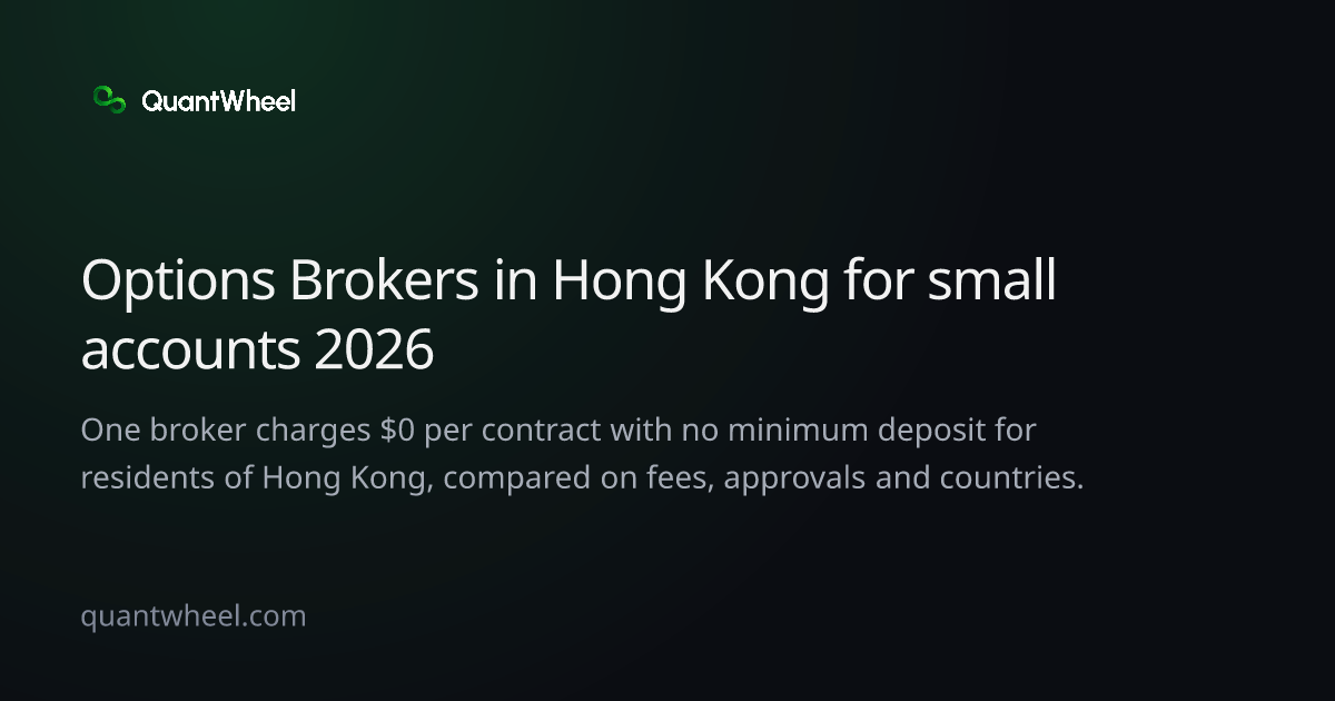 The share card of Options brokers in Hong Kong for small accounts