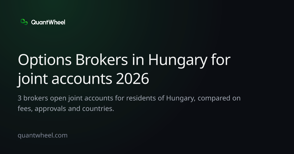 The share card of Options brokers in Hungary for joint accounts