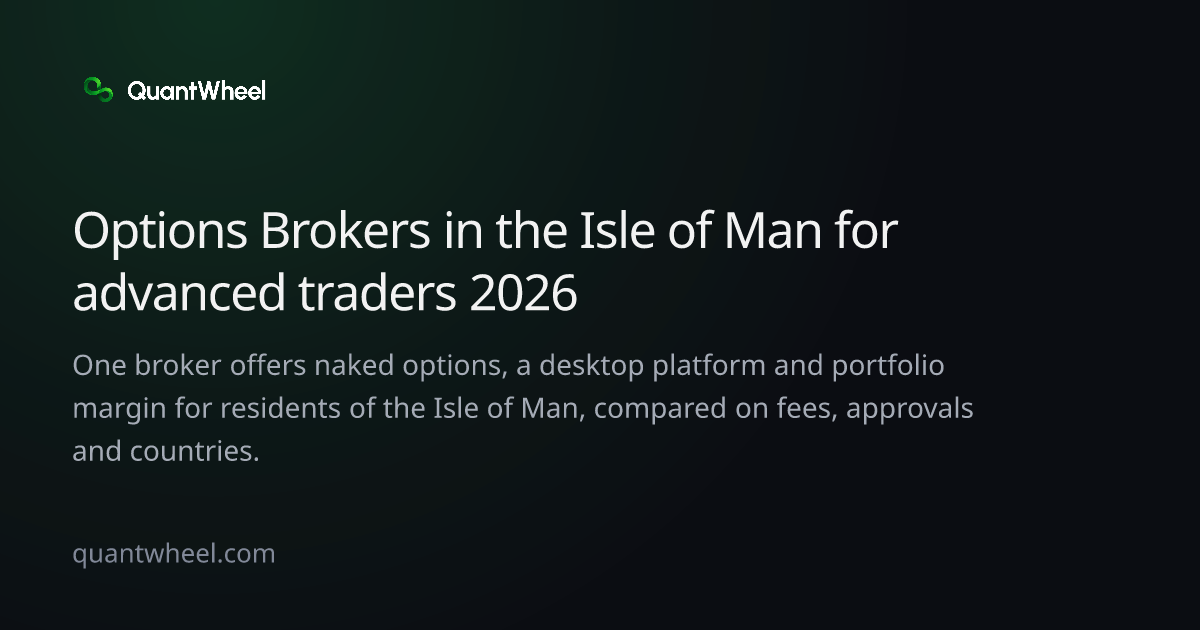 The share card of Options brokers in the Isle of Man for advanced traders