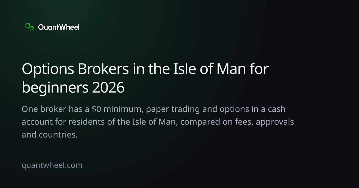 The share card of Options brokers in the Isle of Man for beginners