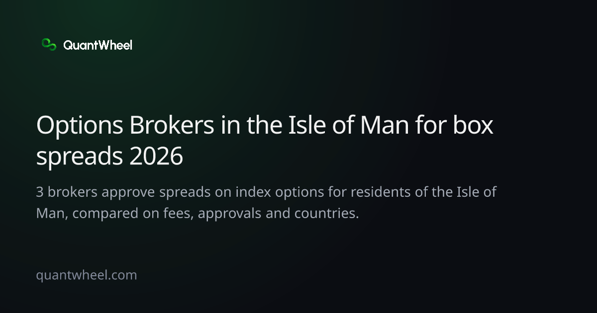 The share card of Options brokers in the Isle of Man for box spreads