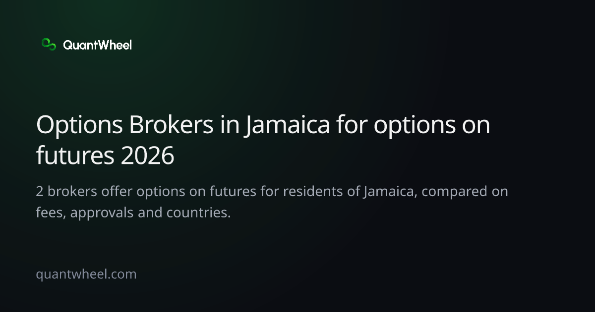 The share card of Options brokers in Jamaica for options on futures