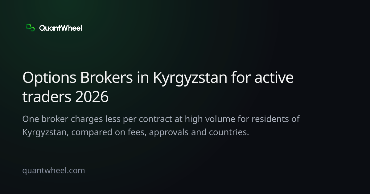 The share card of Options brokers in Kyrgyzstan for active traders