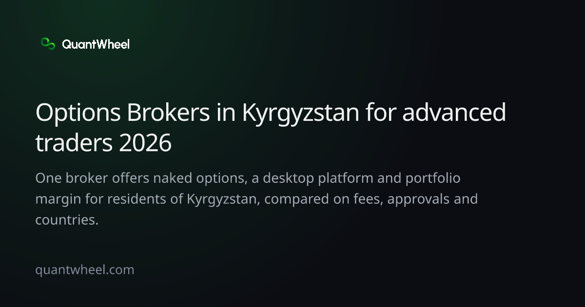 The share card of Options brokers in Kyrgyzstan for advanced traders
