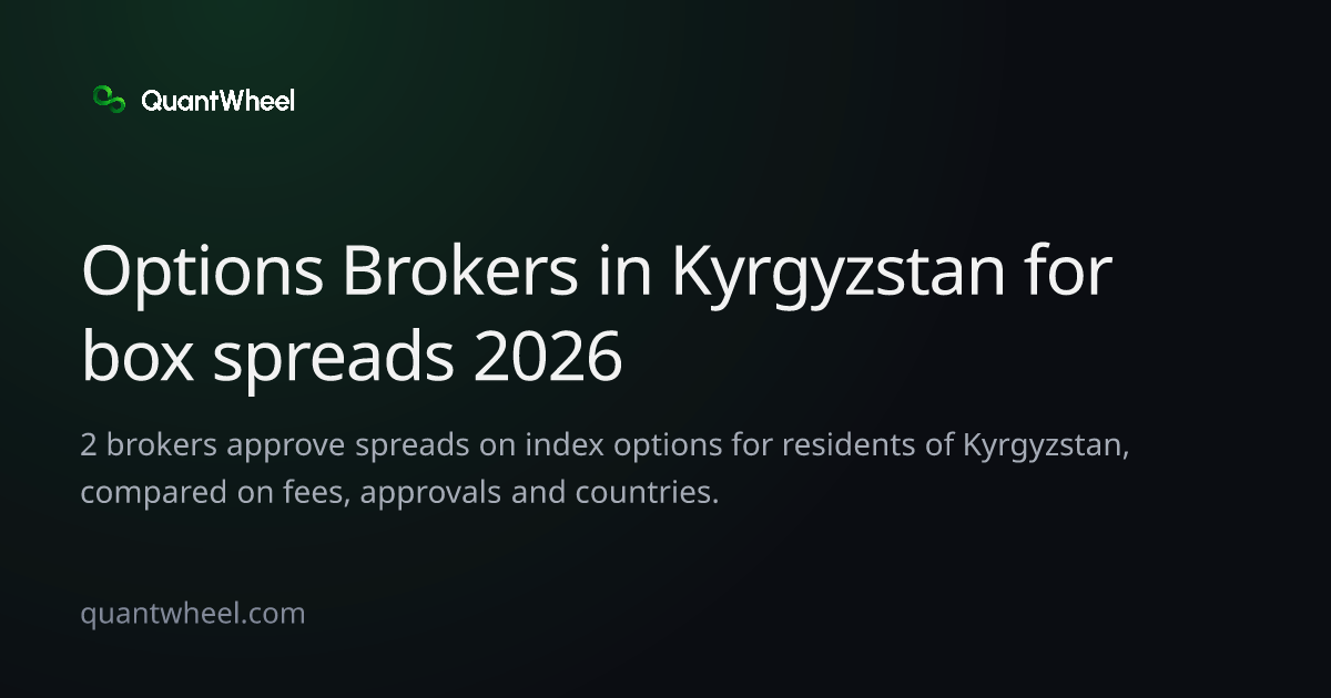 The share card of Options brokers in Kyrgyzstan for box spreads
