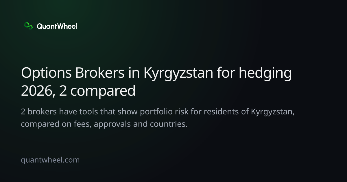 The share card of Options brokers in Kyrgyzstan for hedging