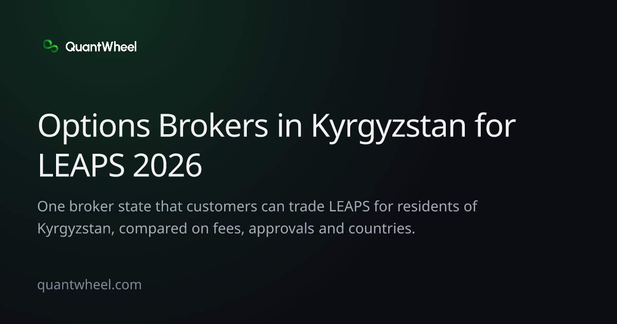 The share card of Options brokers in Kyrgyzstan for LEAPS