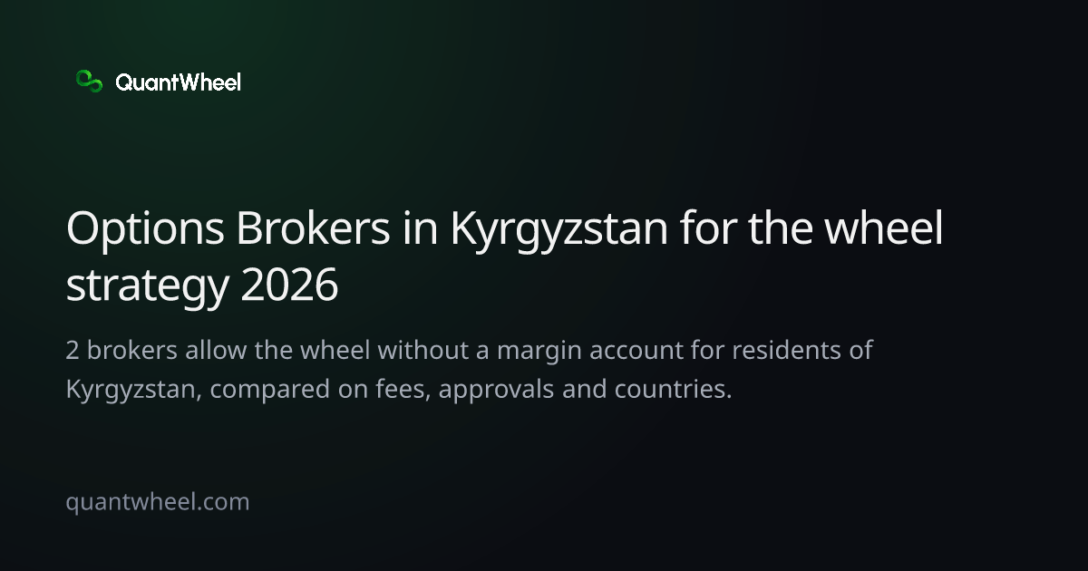 The share card of Options brokers in Kyrgyzstan for the wheel strategy