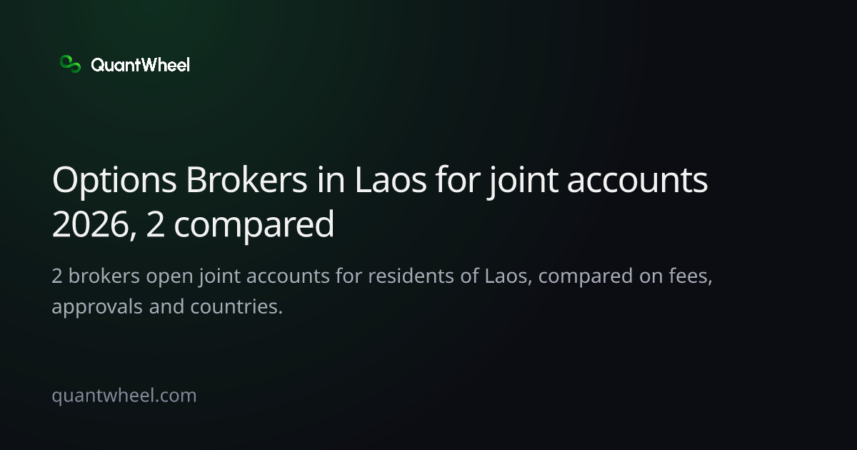 The share card of Options brokers in Laos for joint accounts