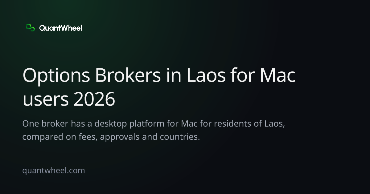The share card of Options brokers in Laos for Mac users