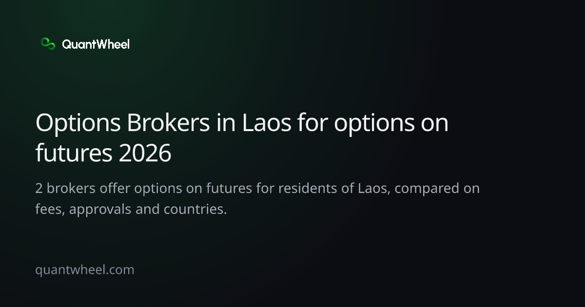 The share card of Options brokers in Laos for options on futures