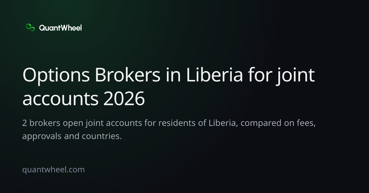 The share card of Options brokers in Liberia for joint accounts