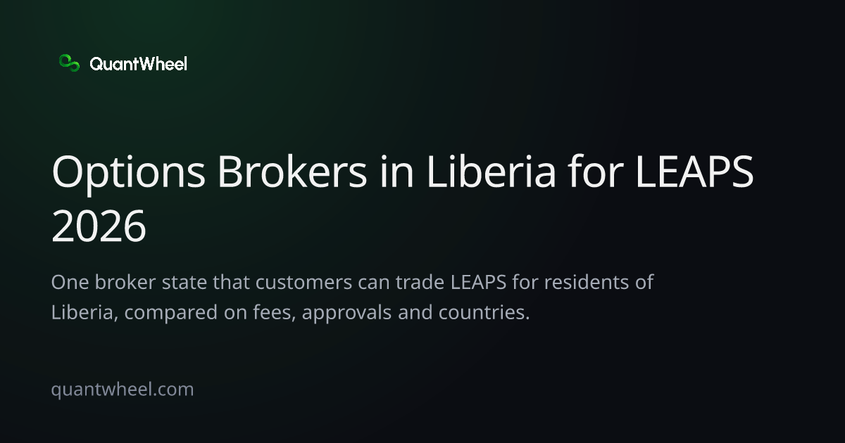 The share card of Options brokers in Liberia for LEAPS
