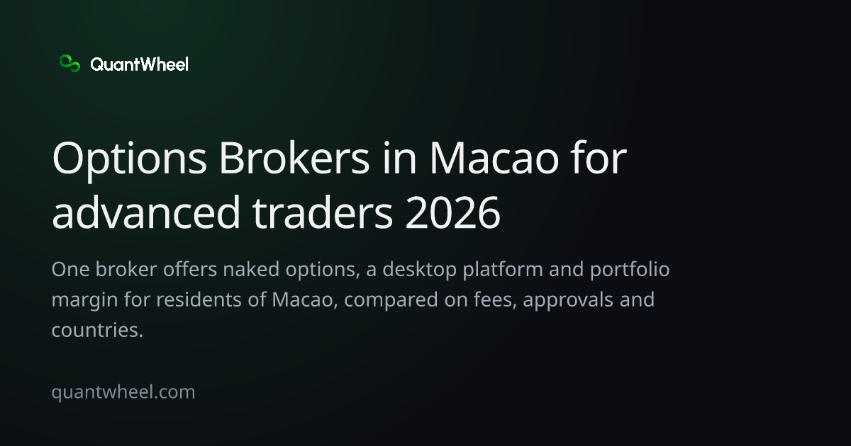 The share card of Options brokers in Macao for advanced traders