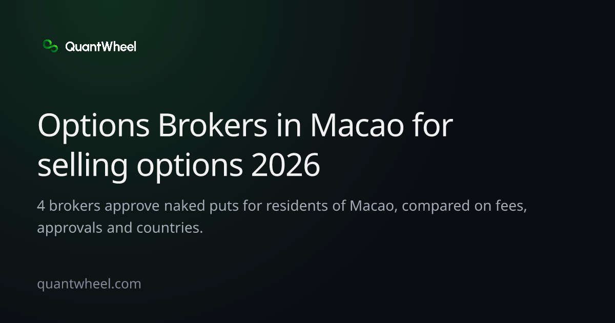 The share card of Options brokers in Macao for selling options
