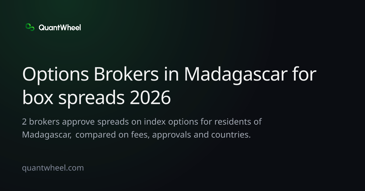 The share card of Options brokers in Madagascar for box spreads