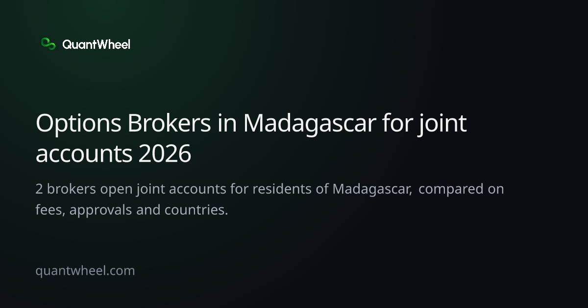 The share card of Options brokers in Madagascar for joint accounts