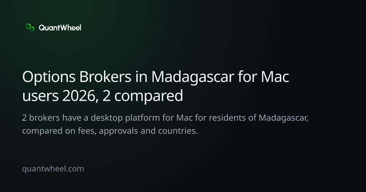 The share card of Options brokers in Madagascar for Mac users