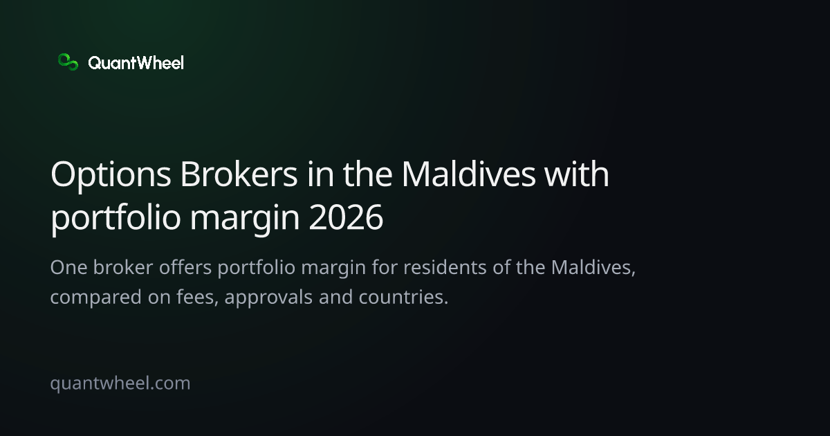 The share card of Options brokers in the Maldives with portfolio margin