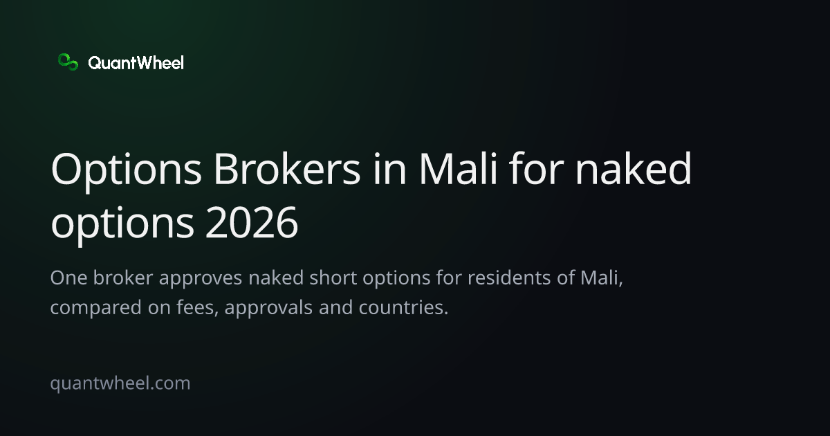 The share card of Options brokers in Mali for naked options