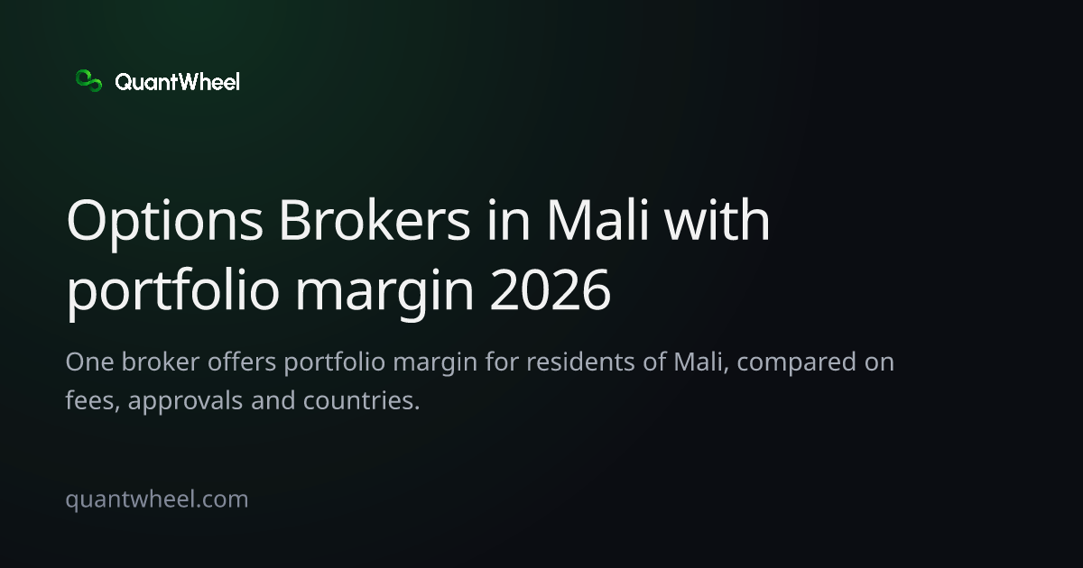 The share card of Options brokers in Mali with portfolio margin