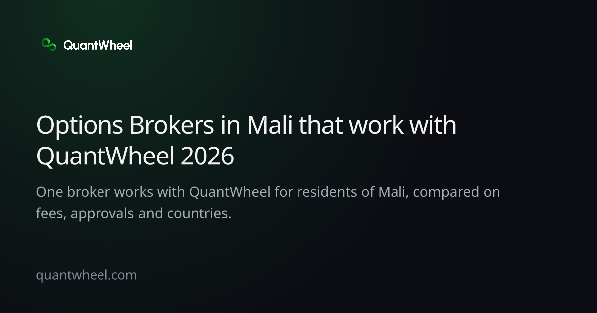 The share card of Options brokers in Mali that work with QuantWheel