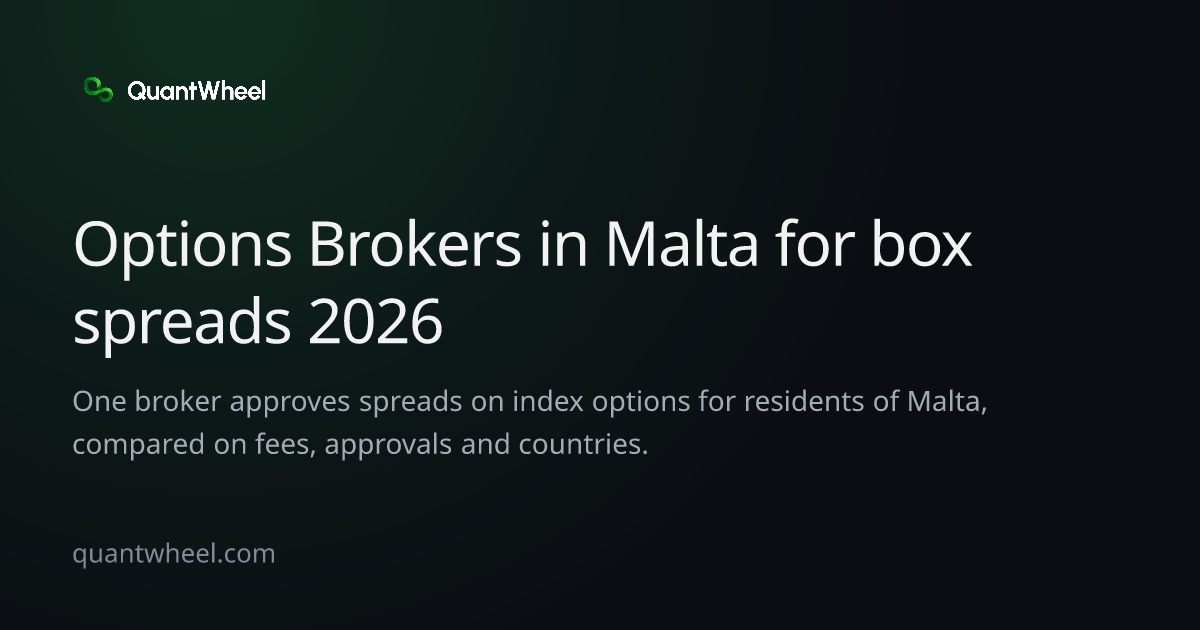 The share card of Options brokers in Malta for box spreads