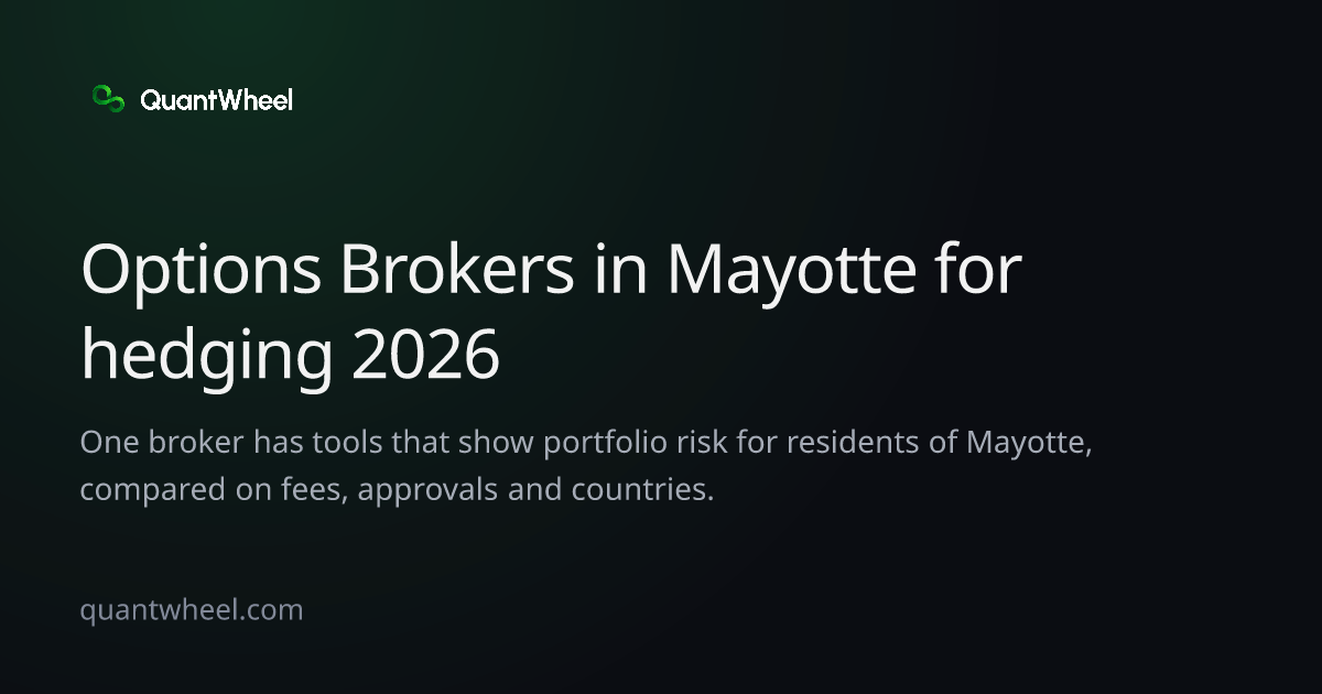 The share card of Options brokers in Mayotte for hedging