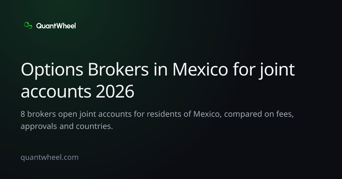The share card of Options brokers in Mexico for joint accounts