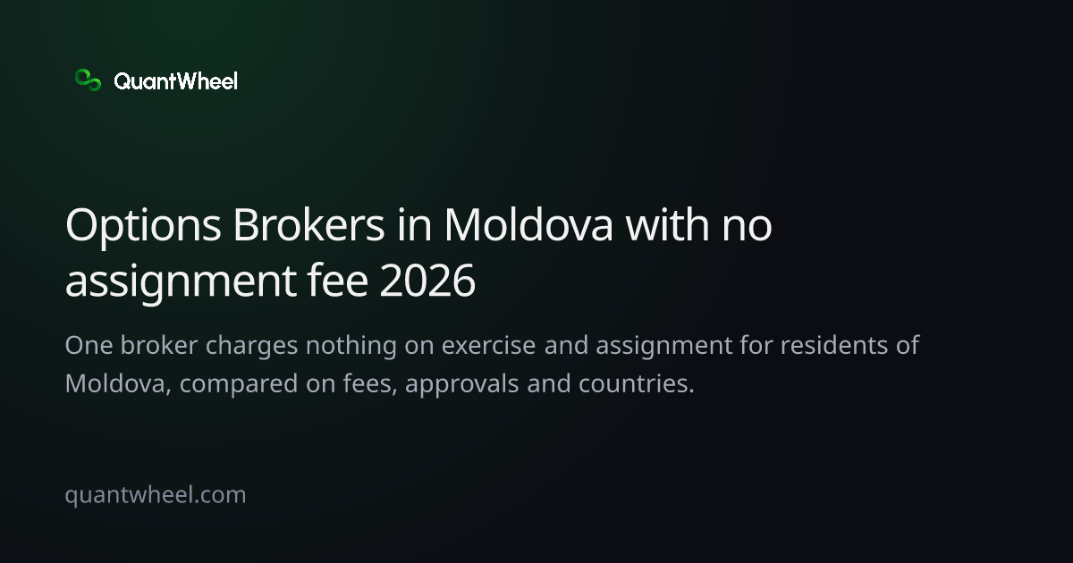 The share card of Options brokers in Moldova with no assignment fee