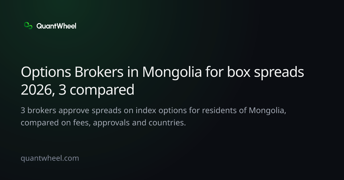 The share card of Options brokers in Mongolia for box spreads