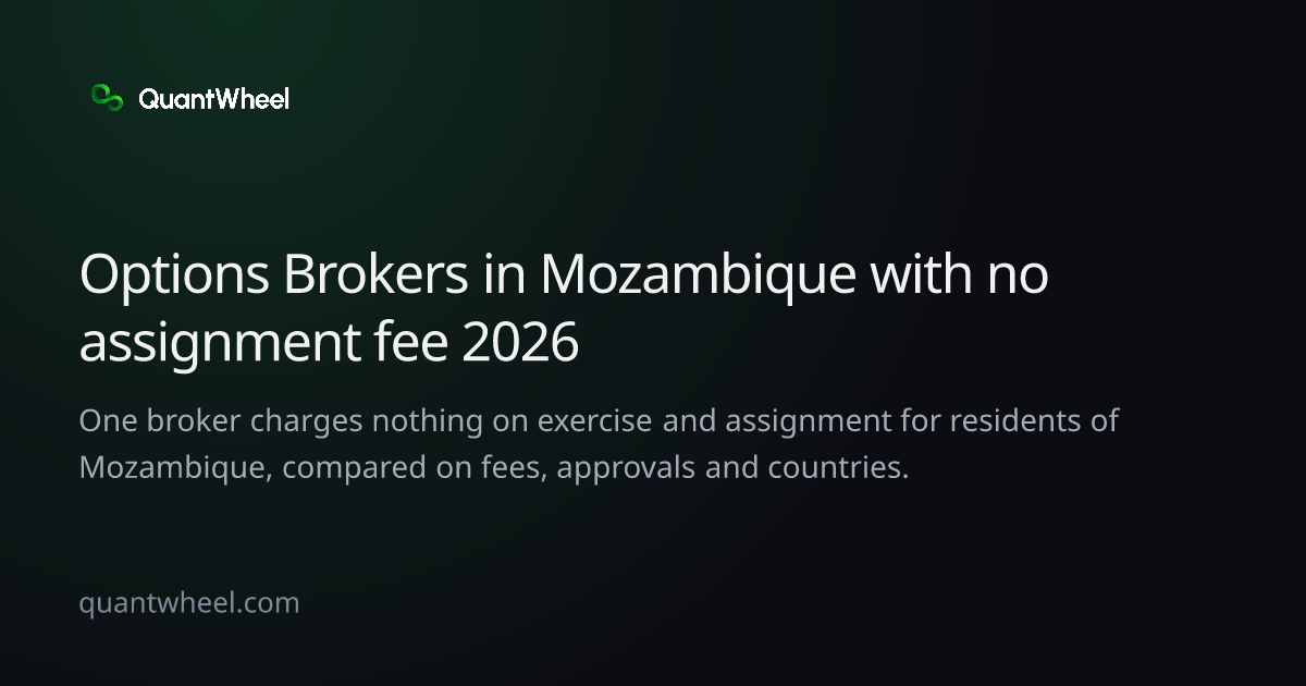 The share card of Options brokers in Mozambique with no assignment fee