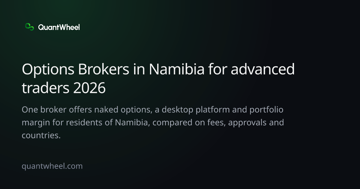 The share card of Options brokers in Namibia for advanced traders