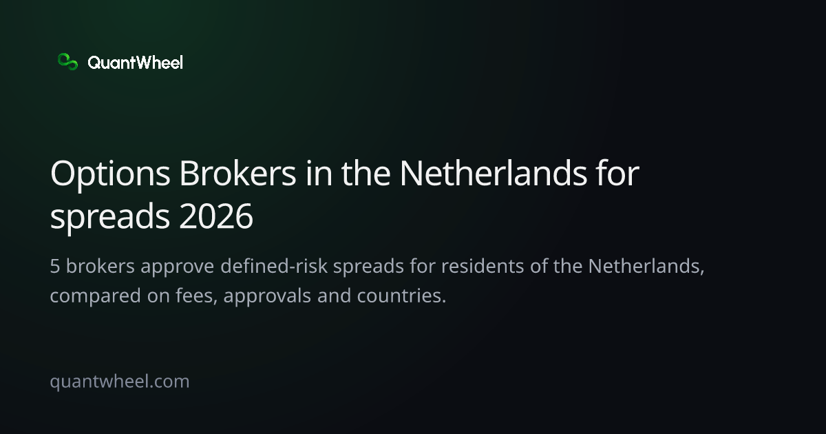 The share card of Options brokers in the Netherlands for spreads