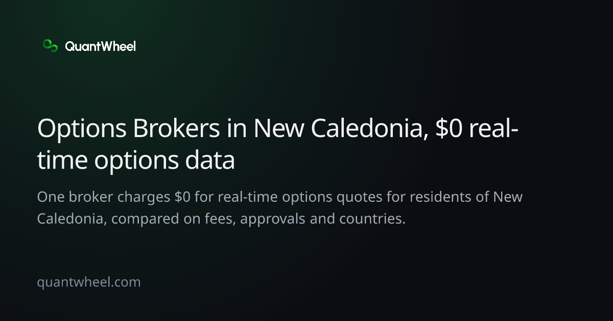 The share card of Options brokers in New Caledonia with $0 real-time options data