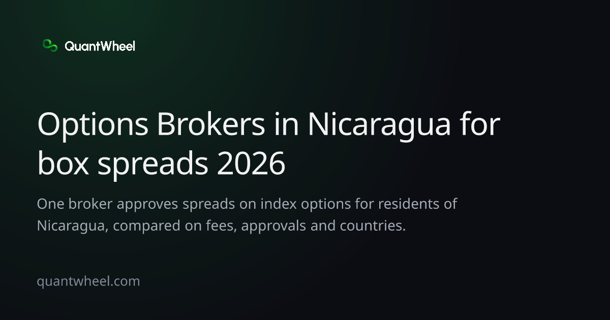 The share card of Options brokers in Nicaragua for box spreads