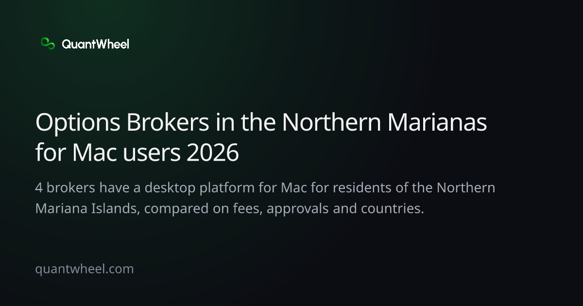 The share card of Options brokers in the Northern Mariana Islands for Mac users