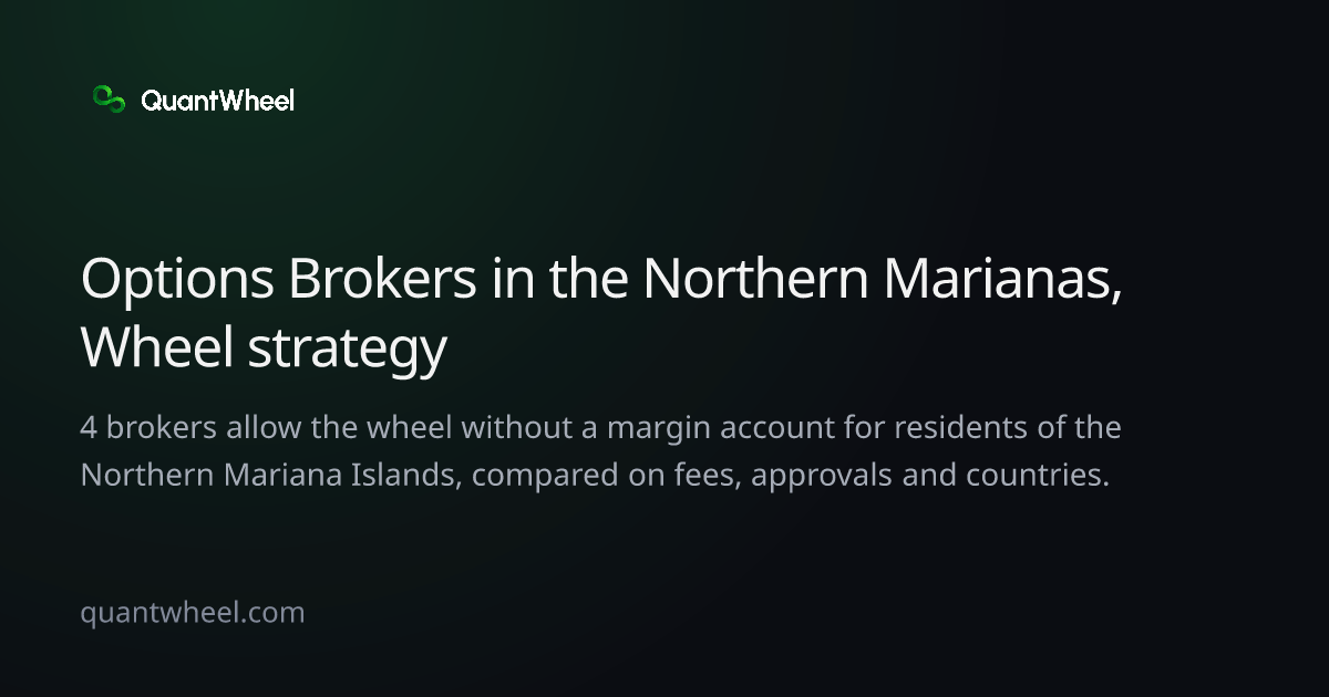 The share card of Options brokers in the Northern Mariana Islands for the wheel strategy
